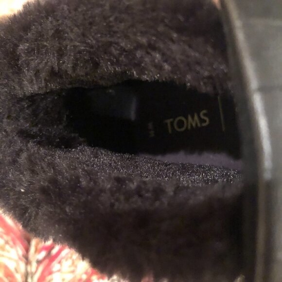 Toms Womens Paxton Black Ankle Boot Size 11 - Picture 8 of 15